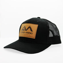 Load image into Gallery viewer, CRO-MAG leather patch hat black